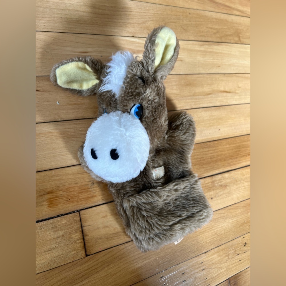 Vintage‎ california stuffed toys donkey puppet